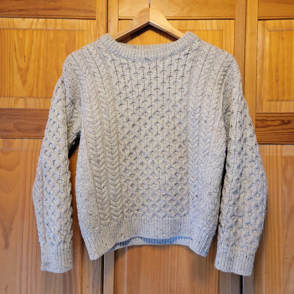 Authentic Irish Wool Sweater from the Aran Islands